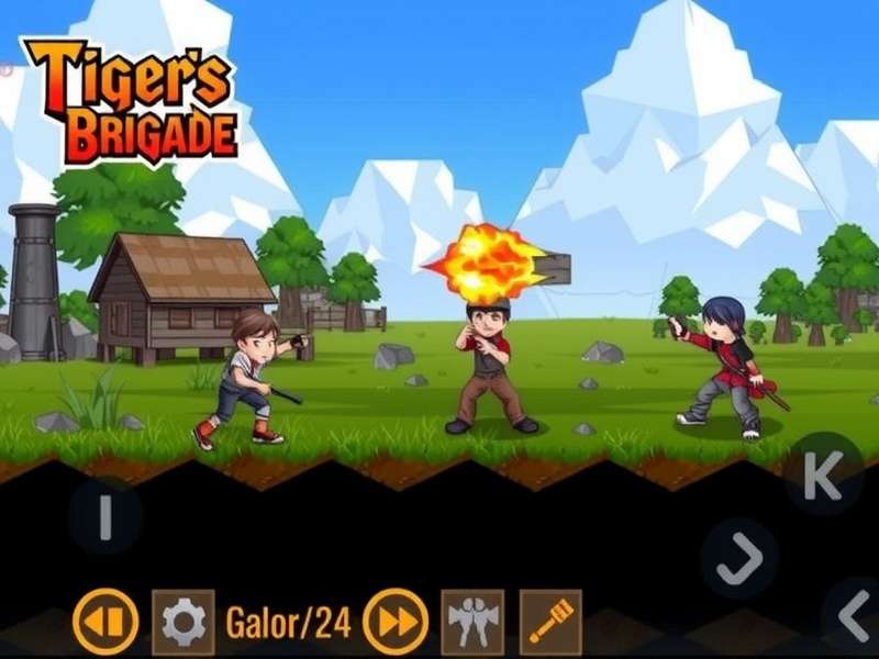 Tiger S Battle Brigade Game Screenshot